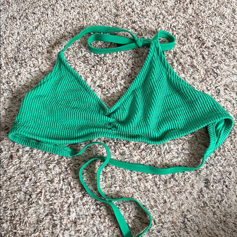 Aerie Vibrant Green Bikini Top